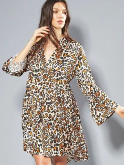 100% Seide Tunika Kleid LEONISSIMA Von Eva B. Bitzer 9 100% Seide Tunika Kleid LEONISSIMA Von Eva B. Bitzer -Feine Unterwaesche Geschaft seide tunika 20312279 leo print eva b bitzer 4