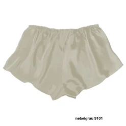 100% Seide Shorts CLASSICO Von Luna Di Seta -Feine Unterwaesche Geschaft seiden shorts 630014 nebelgrau 9101 luna di seta 1 1 1 1