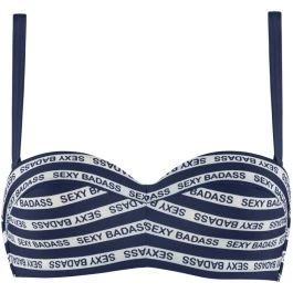 Bandeau Bikini SEXY BADASS Blau-weiss 2 Tlg. Von Marlies Dekkers 1 Bandeau Bikini SEXY BADASS Blau-weiss 2 Tlg. Von Marlies Dekkers