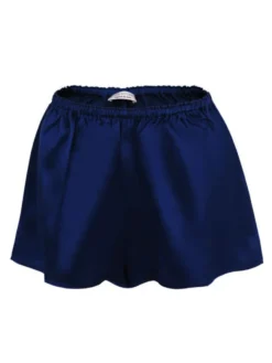 100% Seide SHORTS Von Eva B. Bitzer KLASSIK SATIN -Feine Unterwaesche Geschaft shorts seide satin 27318245 nachtblau eva bitzer