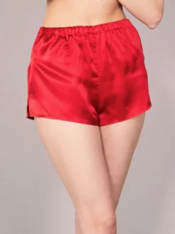 100% Seide SHORTS Von Eva B. Bitzer KLASSIK SATIN -Feine Unterwaesche Geschaft shorts seide satin 27318245 rubin eva bitzer 2