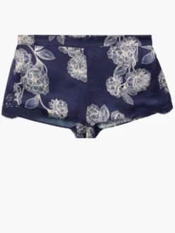 100% Seide Shorts TOI MON AMOUR Mit Print Von Aubade -Feine Unterwaesche Geschaft shorts toi mon amour qs61 nachtblau aubade