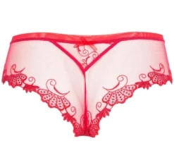 Shorty Slip DRESSING FLORAL Von Lise Charmel -Feine Unterwaesche Geschaft shorty slip tuell acc0488 rot dressing floral lise charmel 1