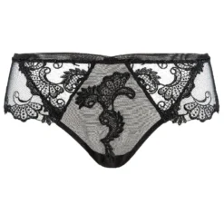 Shorty Slip DRESSING FLORAL Von Lise Charmel -Feine Unterwaesche Geschaft shorty slip tuell acc0488 schwarz dressing floral lise charmel 2 1