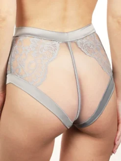 Spitze Hoher Slip MARLENE Von Prelude Milano -Feine Unterwaesche Geschaft slip grau yd303 prelude 2 5