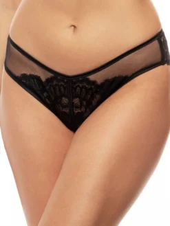 Spitze Brasiliana Slip MARLENE Von Prelude Milano 15 Spitze Brasiliana Slip MARLENE Von Prelude Milano -Feine Unterwaesche Geschaft slip schwarz yd301 prelude 5 1