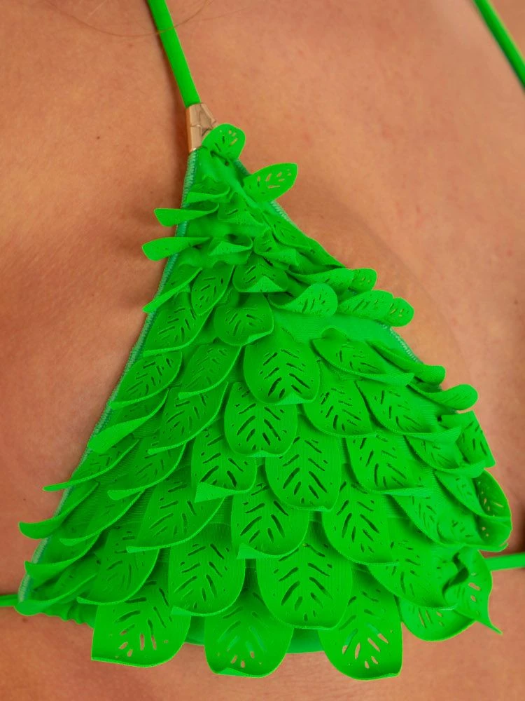 Triangel-Bikini FOGLIE Grün Von Pin-Up Stars 6 Triangel-Bikini FOGLIE Grün Von Pin-Up Stars – Bild 6