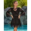 Sommer Kaftankleid BLACK LACE Von Cotton Club Mare