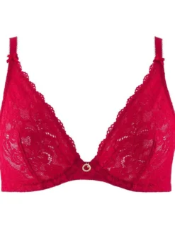 Bügel-BH ROSESSENCE HK Spitze Von Aubade -Feine Unterwaesche Geschaft spitze dessous hk12 1 gala rot rosessence aubade 14 1