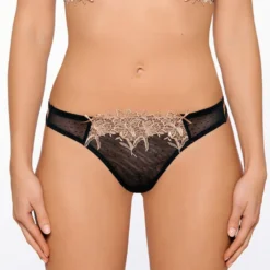Tüll String DESIR Von Millesia -Feine Unterwaesche Geschaft spitze g string desir m7688 schwarz millesia lingerie 1
