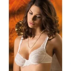 Bügel-BH Leavers Spitze GEMMA Basic Von Cotton Club Rubino