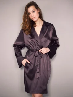 Stretchseide Kimono SLOANE STREET Exclusiv Eva B. Bitzer -Feine Unterwaesche Geschaft stretch seide morgenmantel exclusiv 27319263 terra eva bitzer 3 1 1