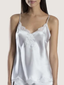 100% Seide Top SOIE D´AMOUR Fein Von Aubade -Feine Unterwaesche Geschaft top seide silber ms38 soie d amour aubade 1 1 1 1