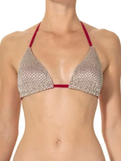 Triangel-Bikini ISLAND Gold-purpur Von Ritratti Mare -Feine Unterwaesche Geschaft triangel bikini island gold purpur 72012 ritratti mare 2