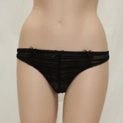 Tüll-String TULLE FRONCÉ Von Chantal Thomass 5 Tüll-String TULLE FRONCÉ Von Chantal Thomass -Feine Unterwaesche Geschaft tuell string tulle fronce schwarz chantall thomass 1