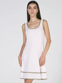 Modal Träger-Nachthemd WKND No. 10 Von Verdiani -Feine Unterwaesche Geschaft unterkleid rosa angel 3709 weekend verdiani 3