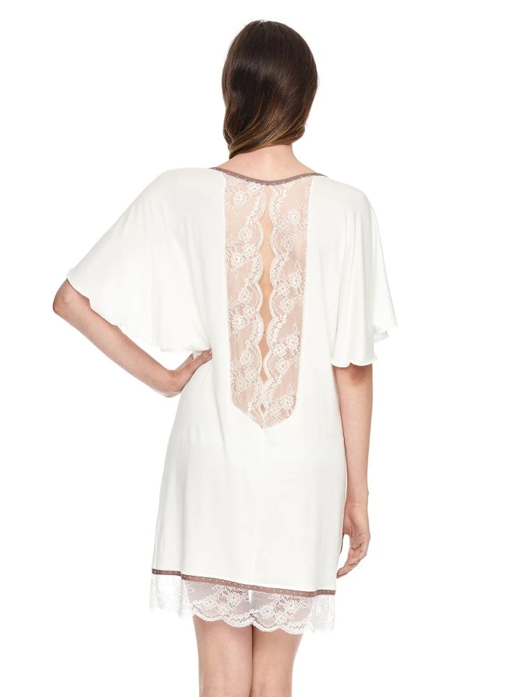 Viscose Sleepshirt HEDDA Mit Spitze Von Gattina 5 Viscose Sleepshirt HEDDA Mit Spitze Von Gattina – Bild 5