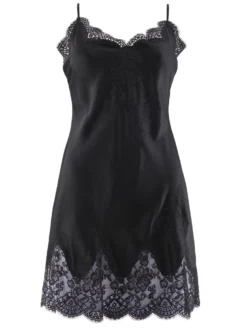 100% Seide Negligé TOI MON AMOUR Klassische Farben Von Aubade 30 100% Seide Negligé TOI MON AMOUR Klassische Farben Von Aubade -Feine Unterwaesche Geschaft z negligee seide schwarz ms40 soie d amour aubade 1 1